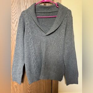 Men Shawl Collar Cardigan